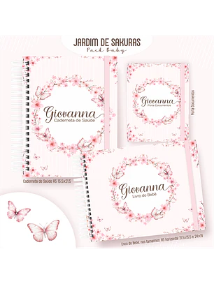 Arquivo Encadernação Baby Jardim de Sakuras