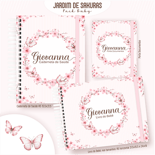 Arquivo Encadernação Baby Jardim de Sakuras