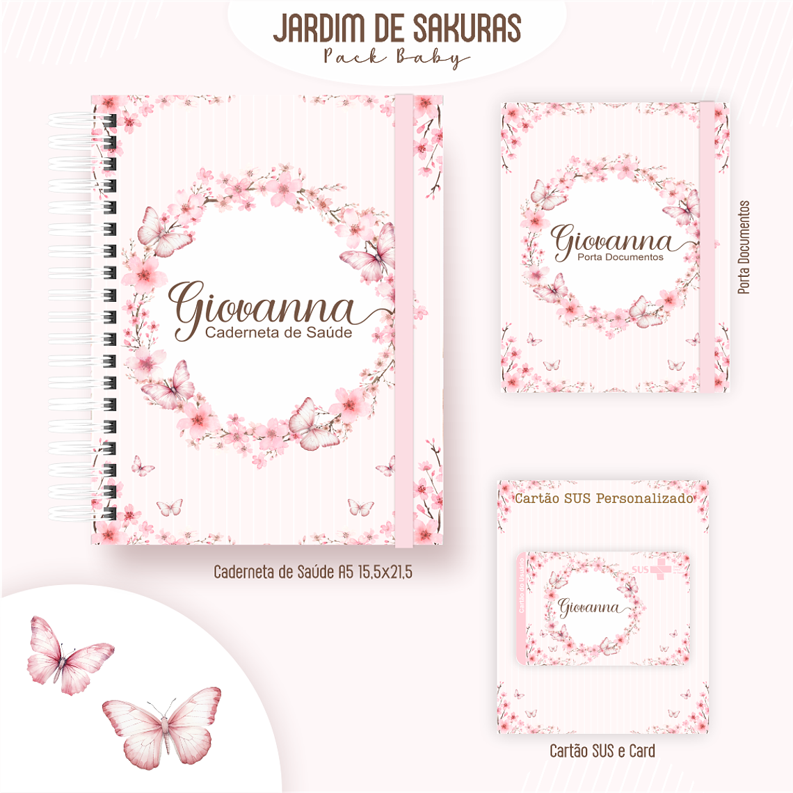 Arquivo Encadernação Baby Jardim de Sakuras 4