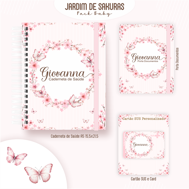 Arquivo Encadernação Baby Jardim de Sakuras 4