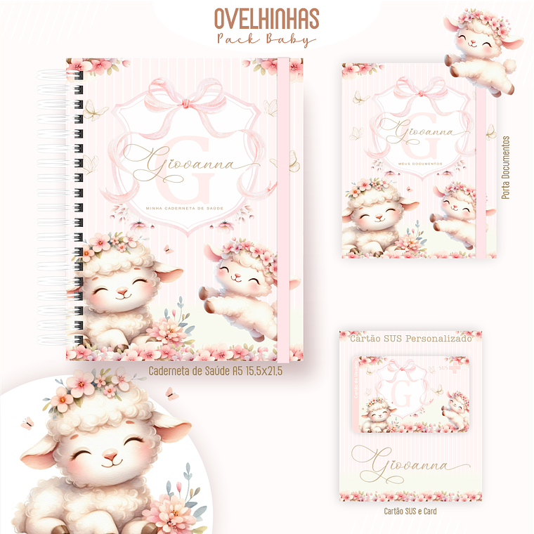 Arquivo Encadernação Baby Ovelhinhas 3