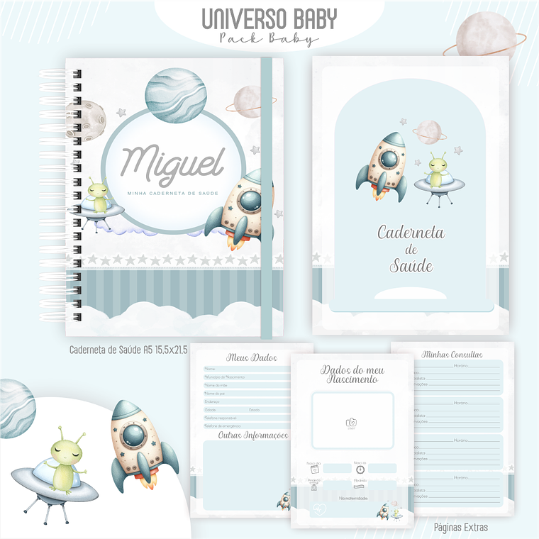 Arquivo Encadernação Baby Universo 4
