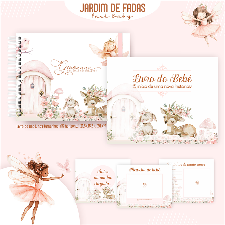 Arquivo Encadernação BabyJardim de Fadas 4
