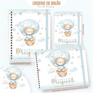 Arquivo Encadernação Baby Ursinho Baloeiro