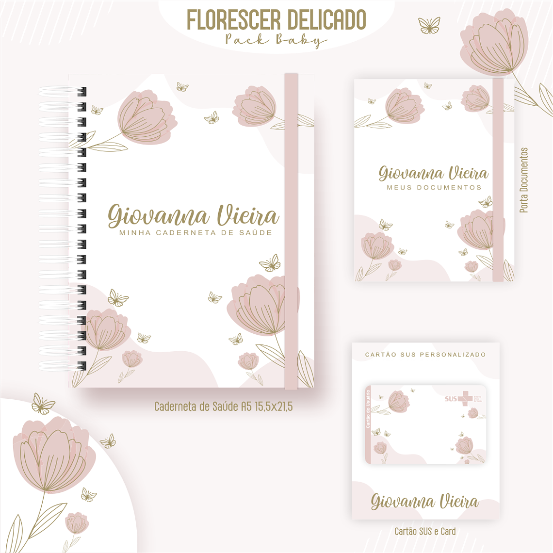 Arquivo Encadernação Baby  Florescer Delicado 3