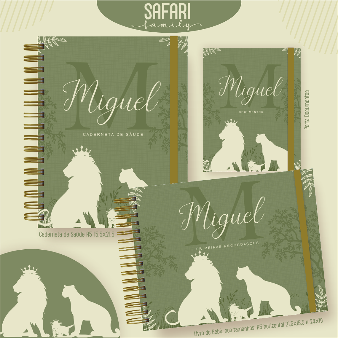 Arquivo Encadernação Baby Safari 1