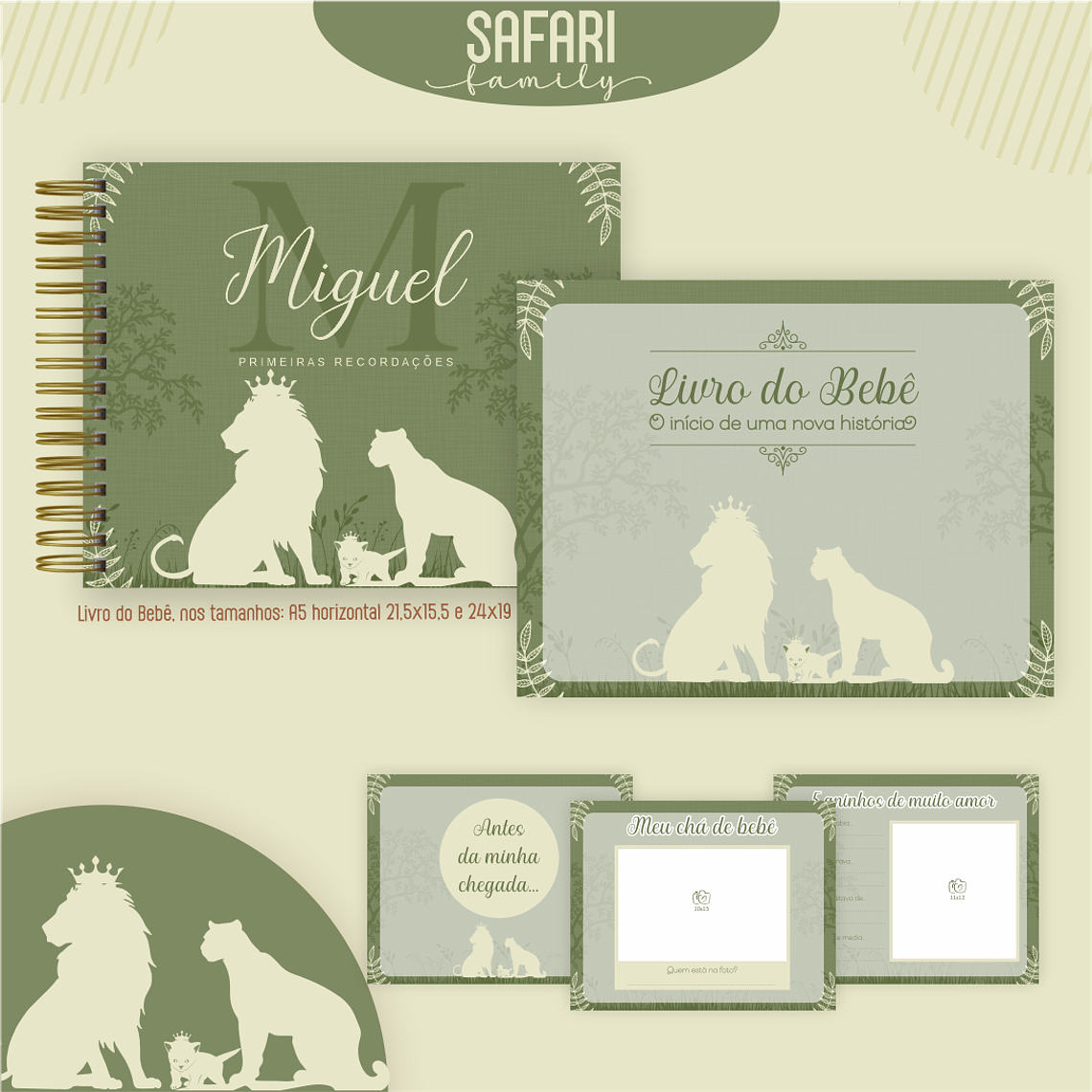 Arquivo Encadernação Baby Safari 2