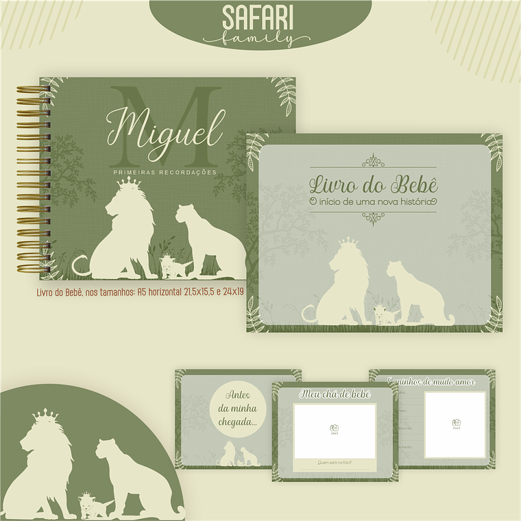 Arquivo Encadernação Baby Safari 2