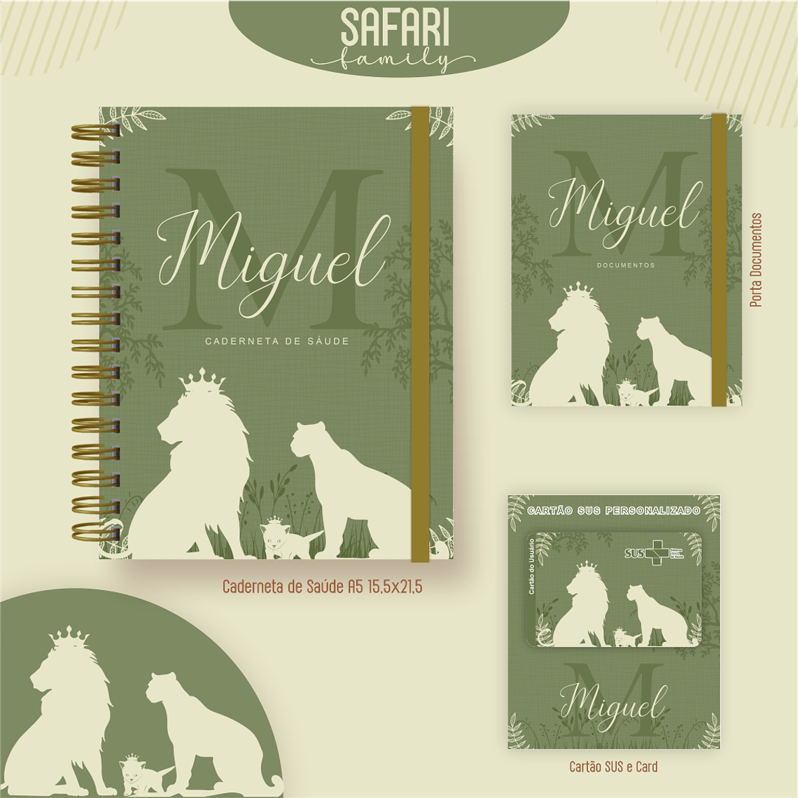 Arquivo Encadernação Baby Safari 4