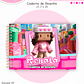 Arquivo Encadernação Kit Escolar - Roblox Menina - Thumbnail 4