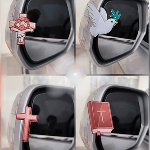 Arquivo de Corte Card Retrovisor Cristão