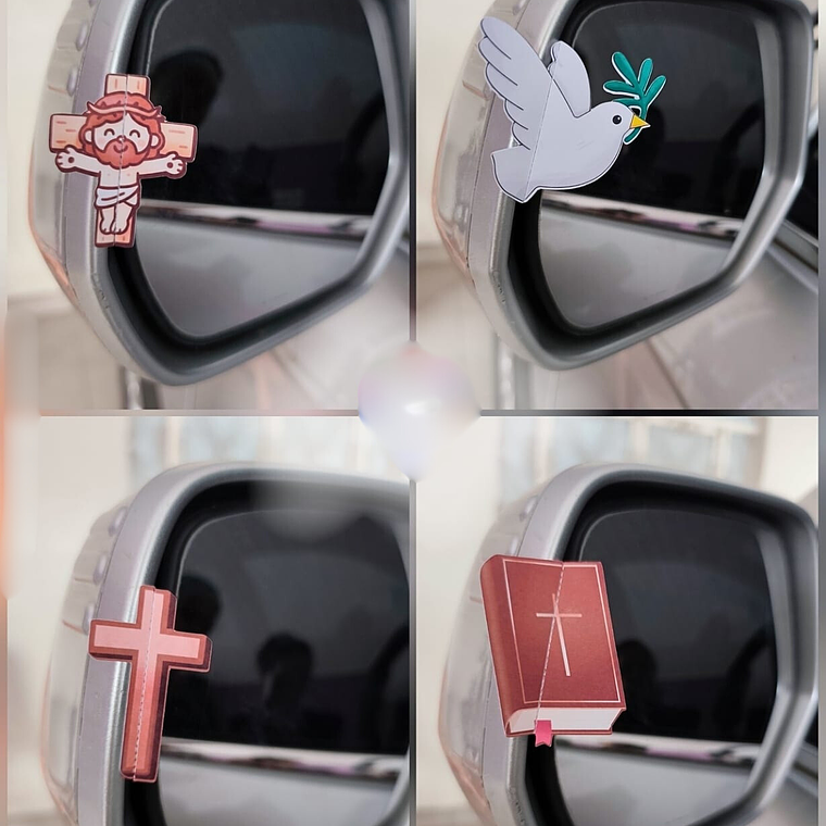 Arquivo de Corte Card Retrovisor Cristão 1