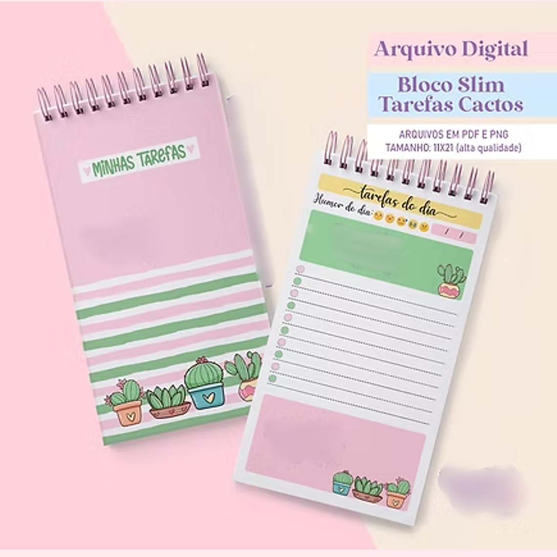 Arquivo Bloco Díario Slim Cactos 1