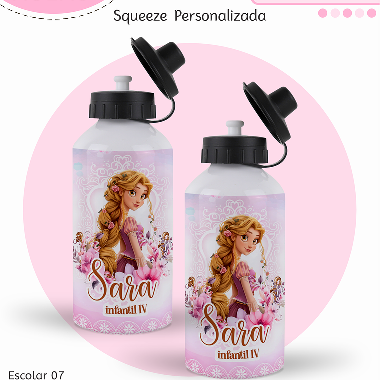 Arquivo Encadernação Kit Escolar - Princesas 9