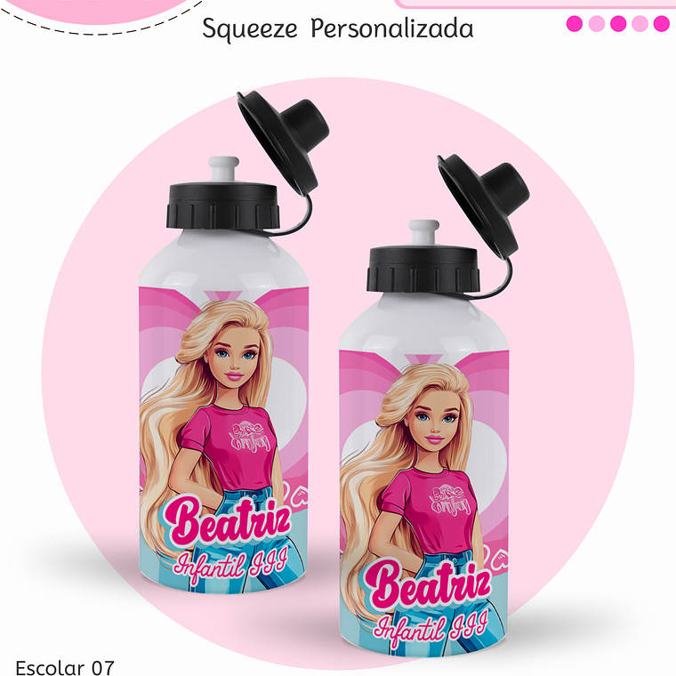 Arquivo Encadernação Kit Escolar - Barbie 10
