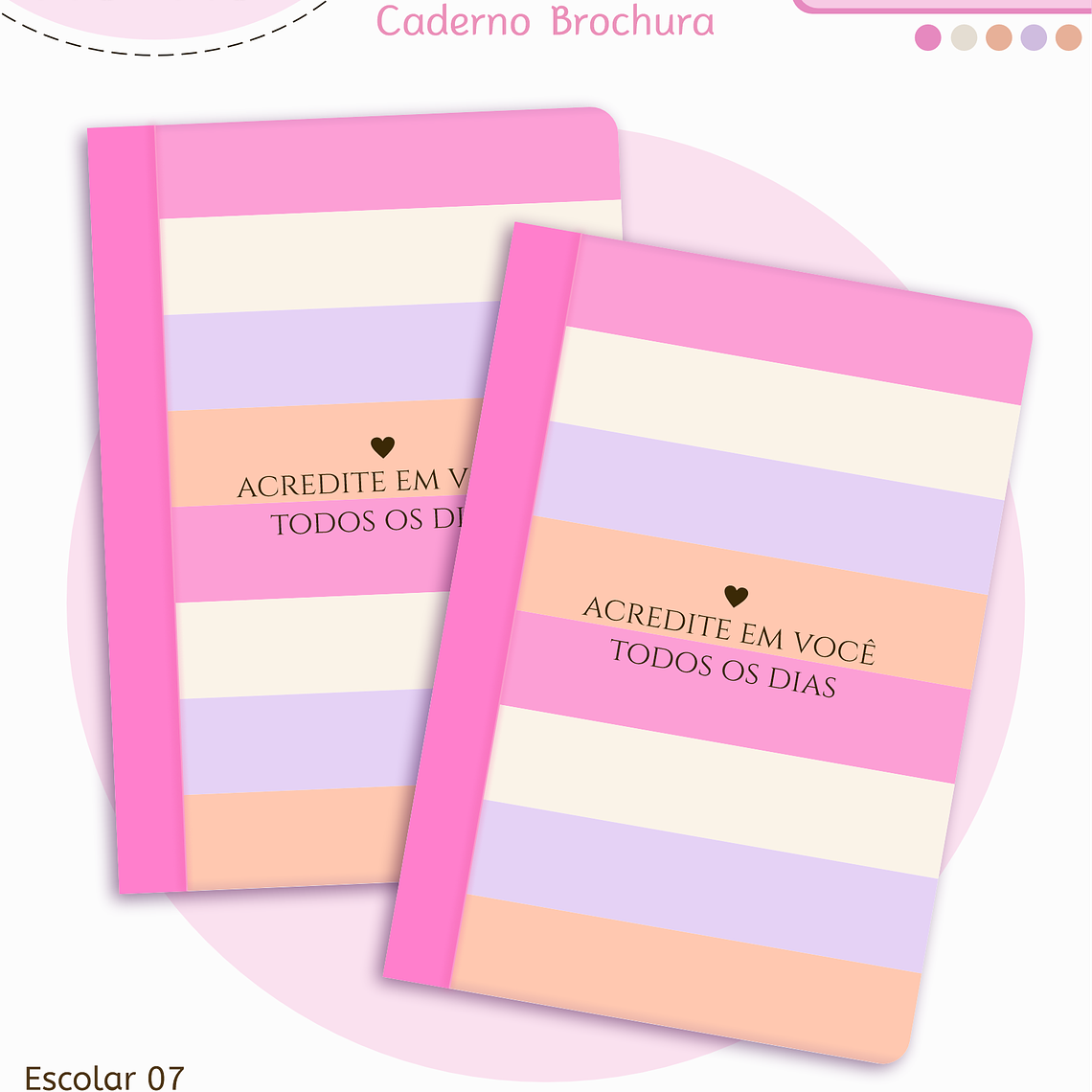 Arquivo Encadernação Kit Escolar - Teen Frases 4