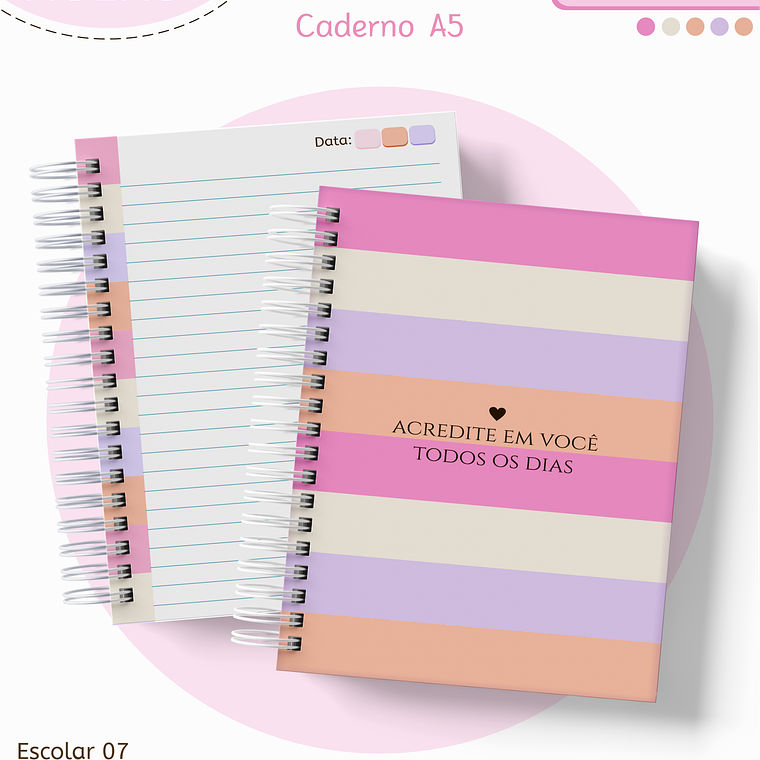 Arquivo Encadernação Kit Escolar - Teen Frases 9