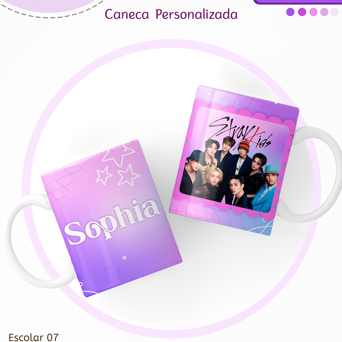 Arquivo Encadernação Kit Escolar - Stray kids 3