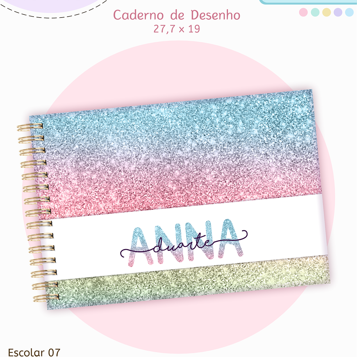 Arquivo Encadernação Kit Escolar - Teen 2