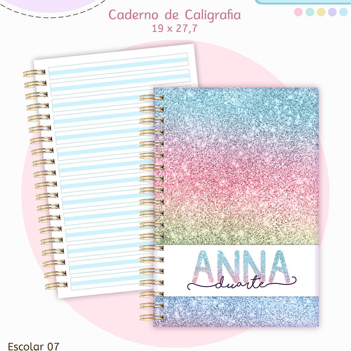 Arquivo Encadernação Kit Escolar - Teen 8