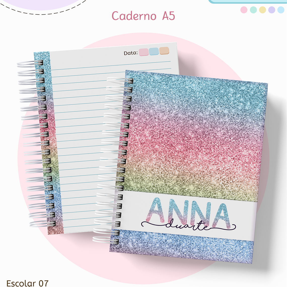 Arquivo Encadernação Kit Escolar - Teen 11