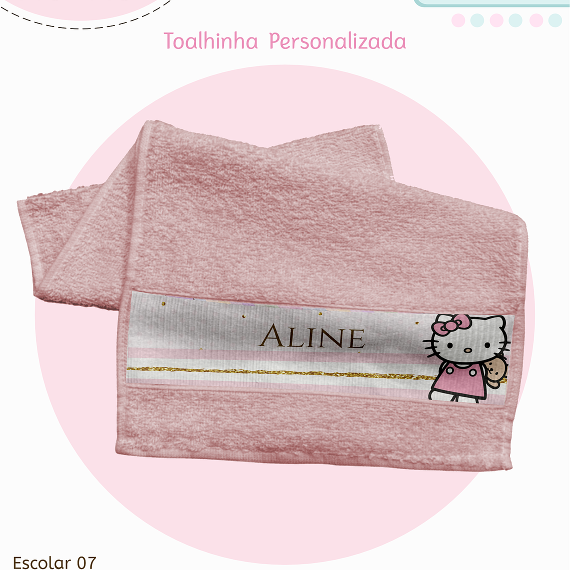 Arquivo Encadernação Kit Escolar - Hello Kitty 11