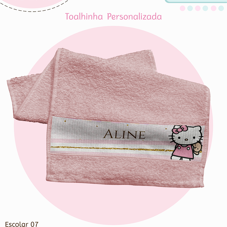 Arquivo Encadernação Kit Escolar - Hello Kitty 11