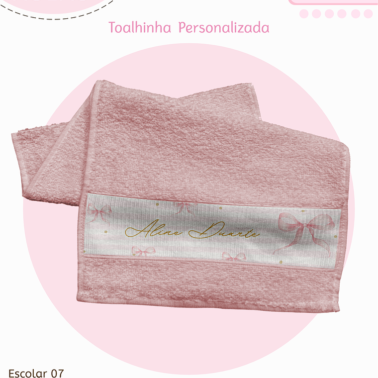 Arquivo Encadernação Kit Escolar - Laços 9