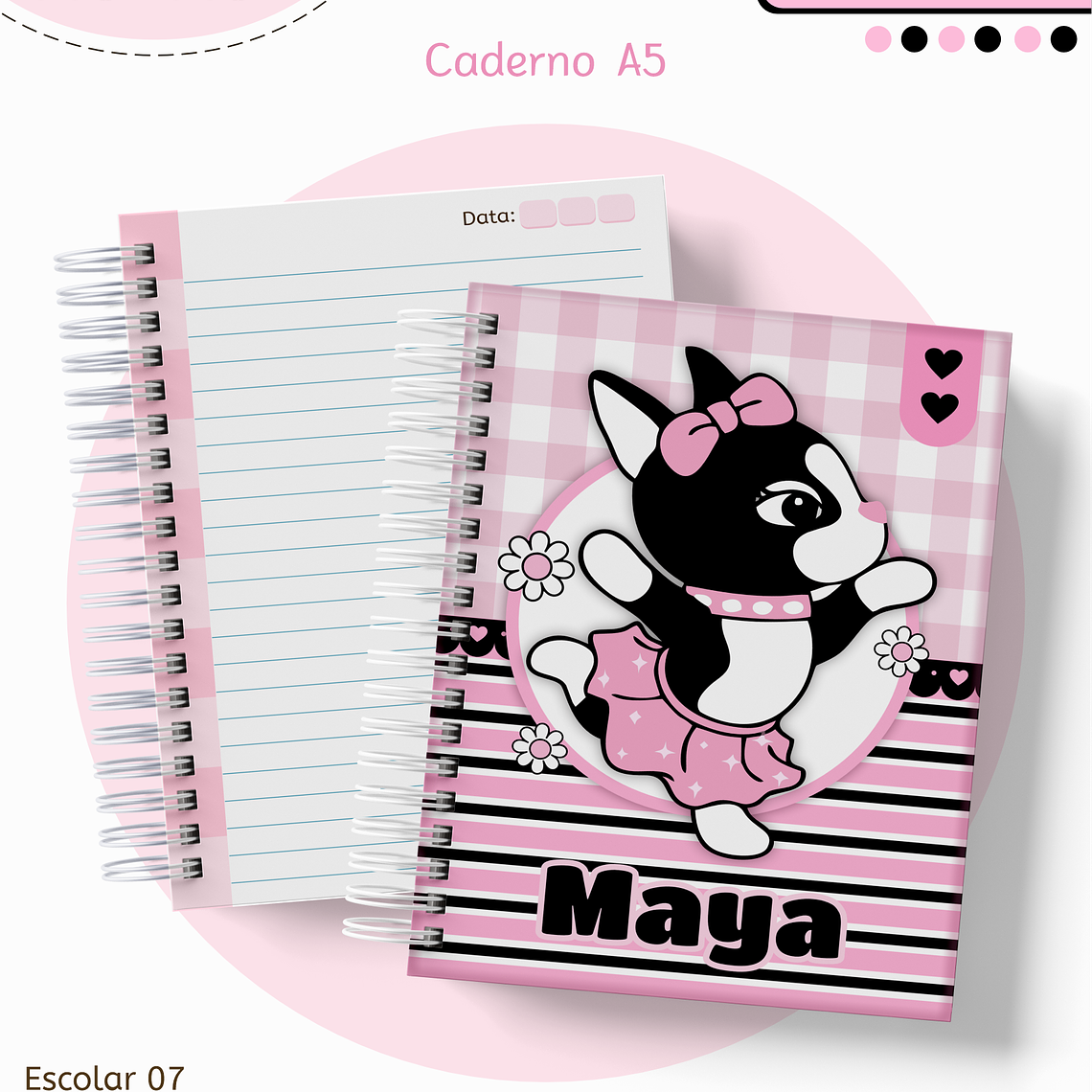 Arquivo Encadernação Kit Escolar - Rebecca Bonbon 5