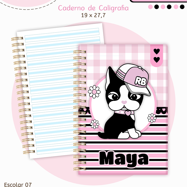 Arquivo Encadernação Kit Escolar - Rebecca Bonbon 6