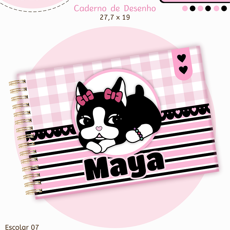 Arquivo Encadernação Kit Escolar - Rebecca Bonbon 8