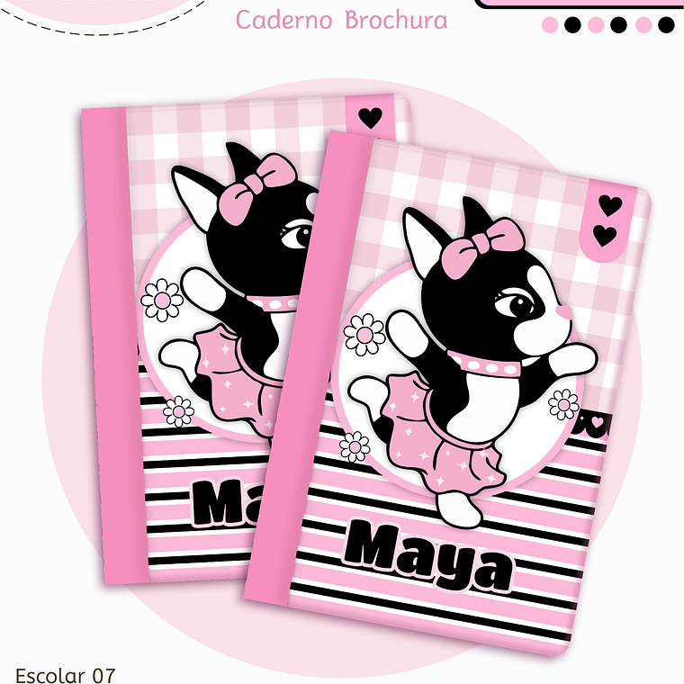 Arquivo Encadernação Kit Escolar - Rebecca Bonbon 9