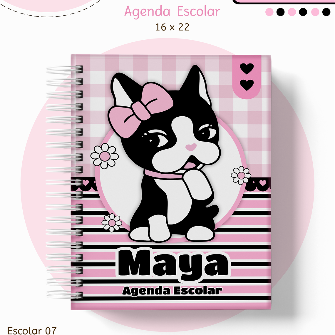 Arquivo Encadernação Kit Escolar - Rebecca Bonbon 10