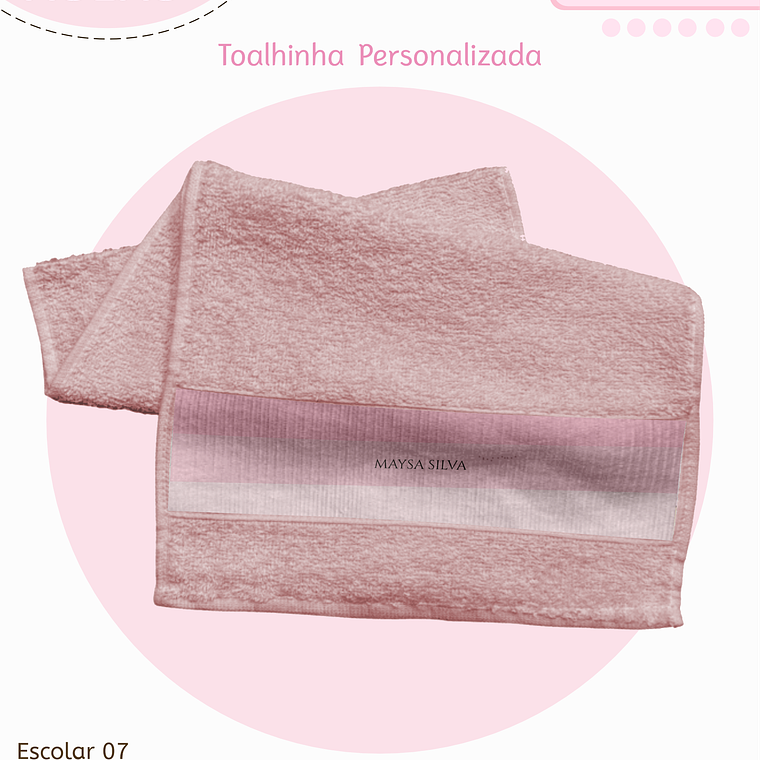 Arquivo Encadernação Kit Escolar - Rosa Neutro 12