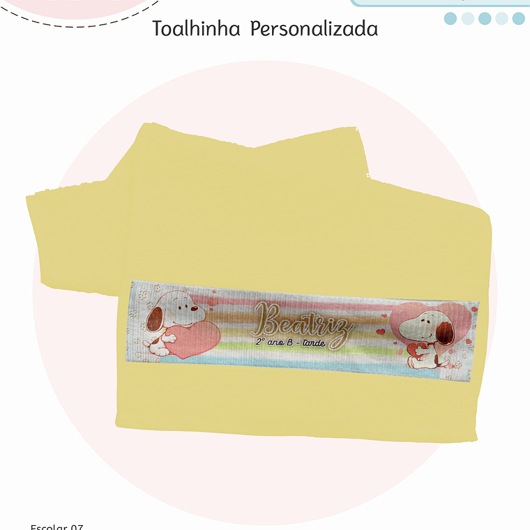 Arquivo Encadernação Kit Escolar - Snoopy 9