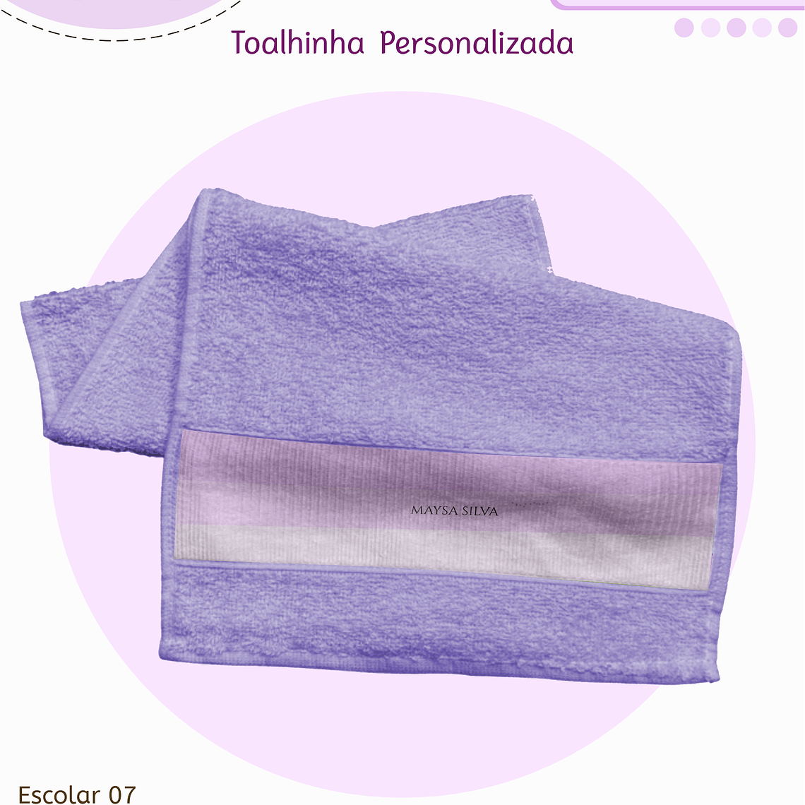 Arquivo Encadernação Kit Escolar - Lilás Neutro 11