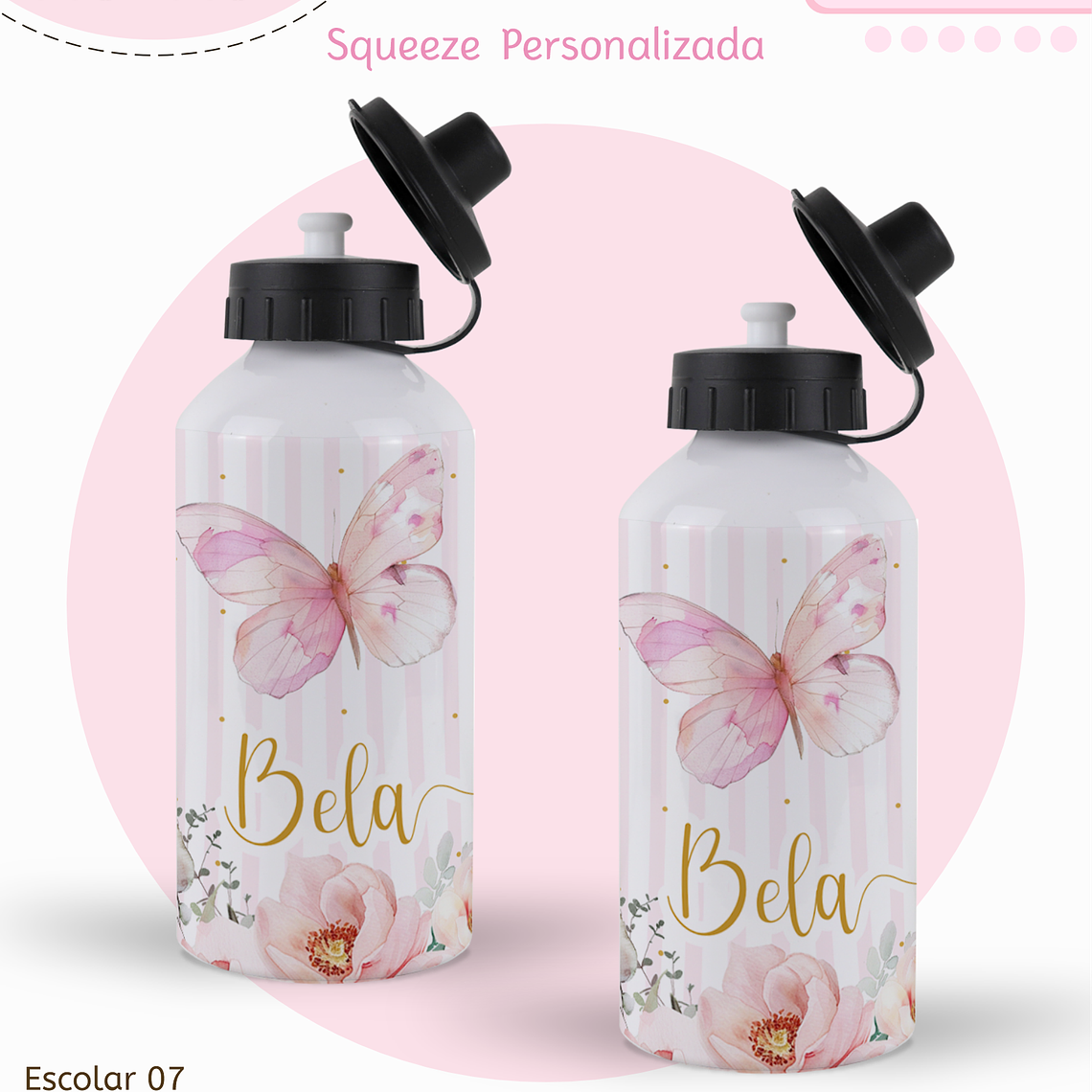 Arquivo Encadernação Kit Escolar - Borboletas 11