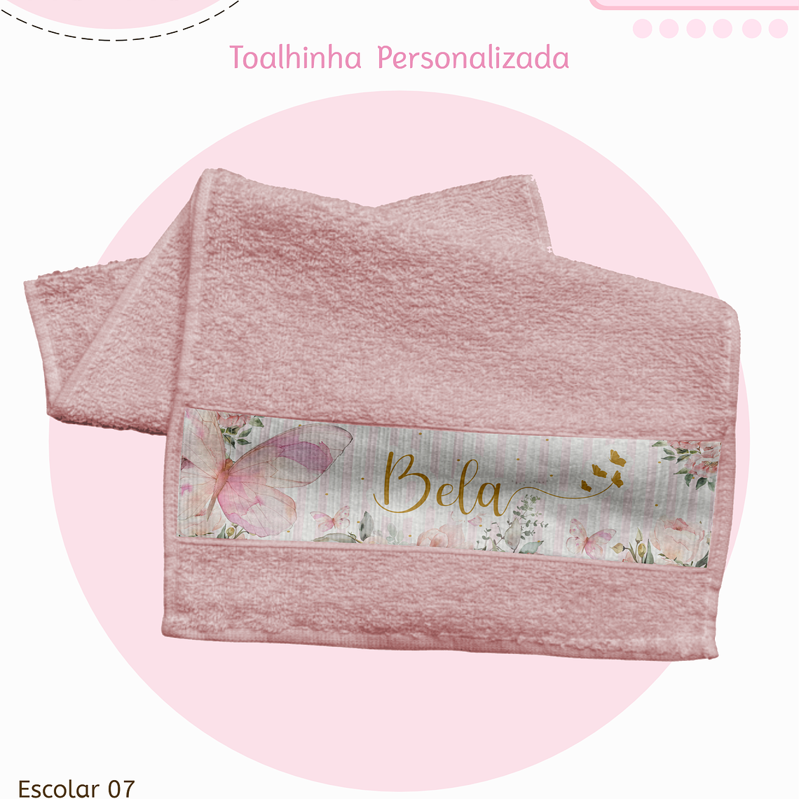 Arquivo Encadernação Kit Escolar - Borboletas 12