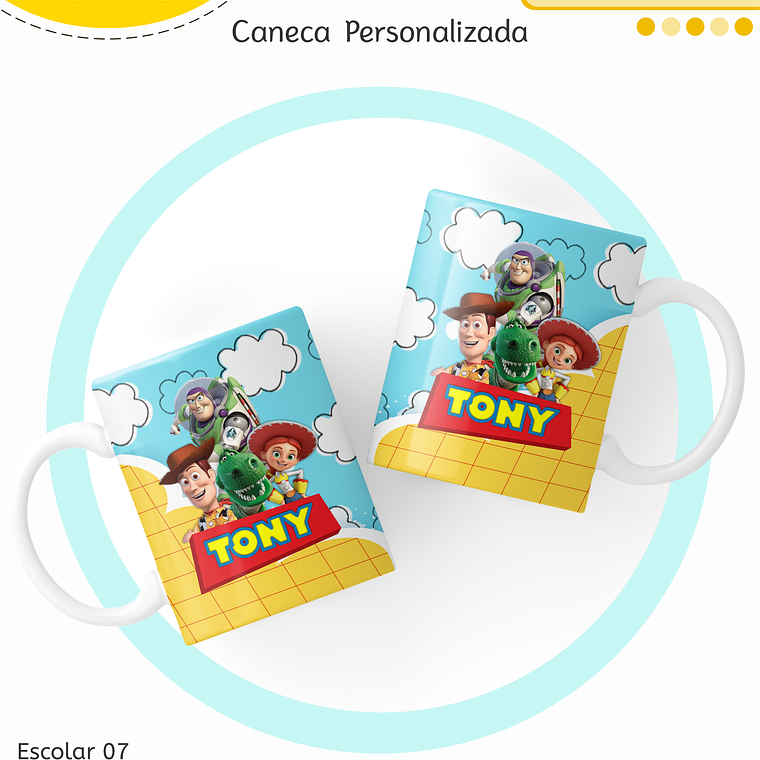 Arquivo Encadernação Kit Escolar - Toy Story 8