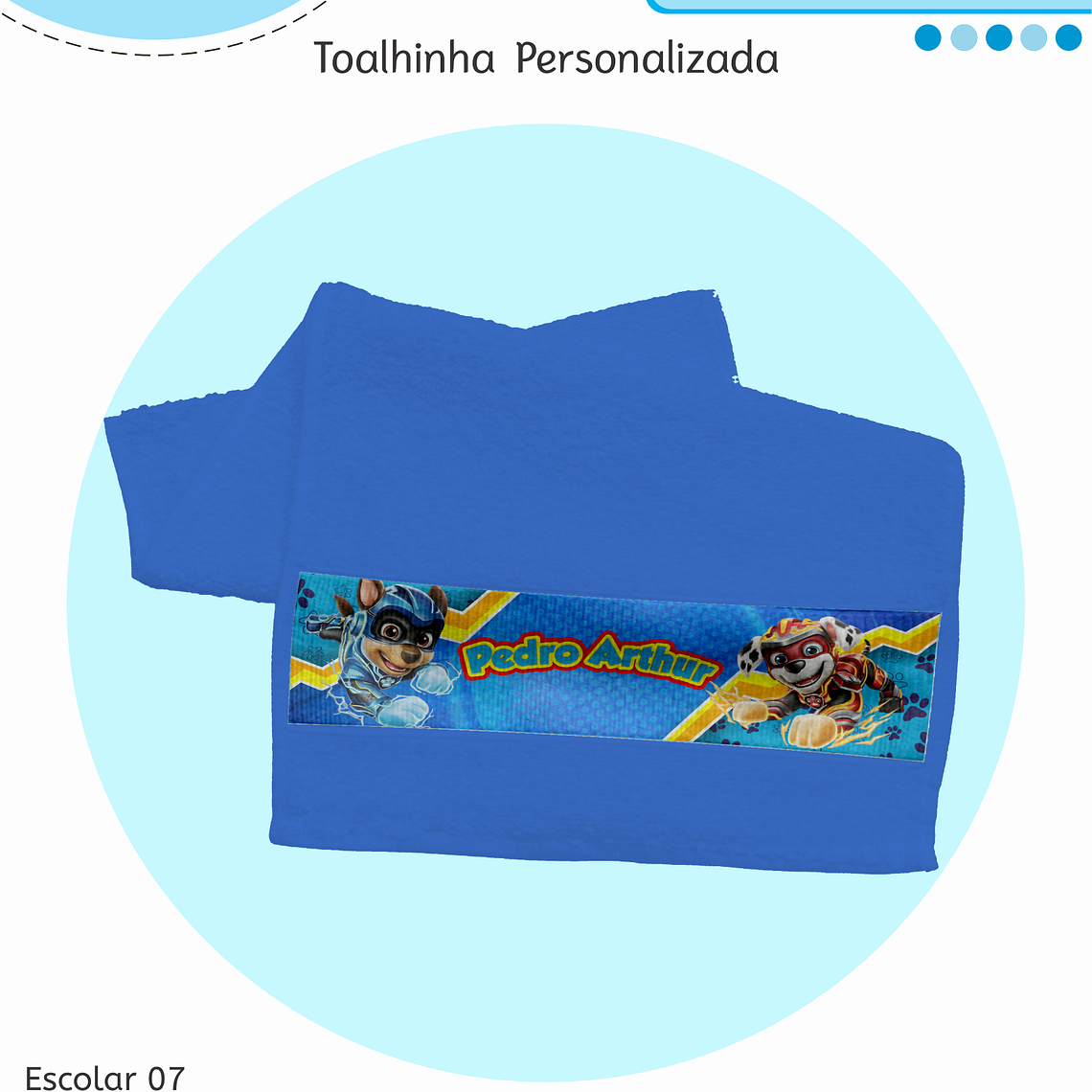 Arquivo Encadernação Kit Escolar - Patrulha Canina 12