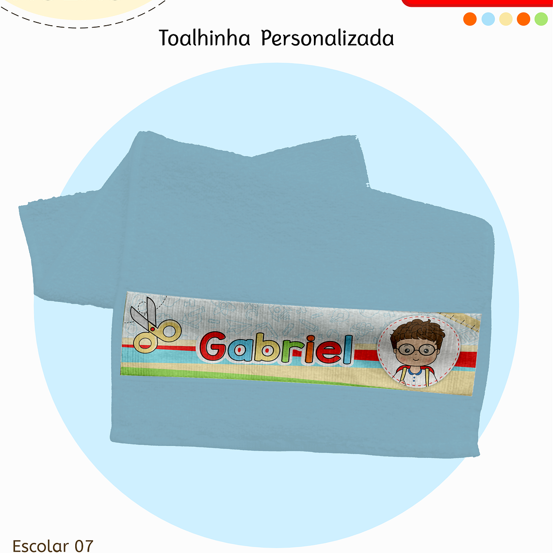 Arquivo Encadernação Kit Escolar - Aluninhos 12