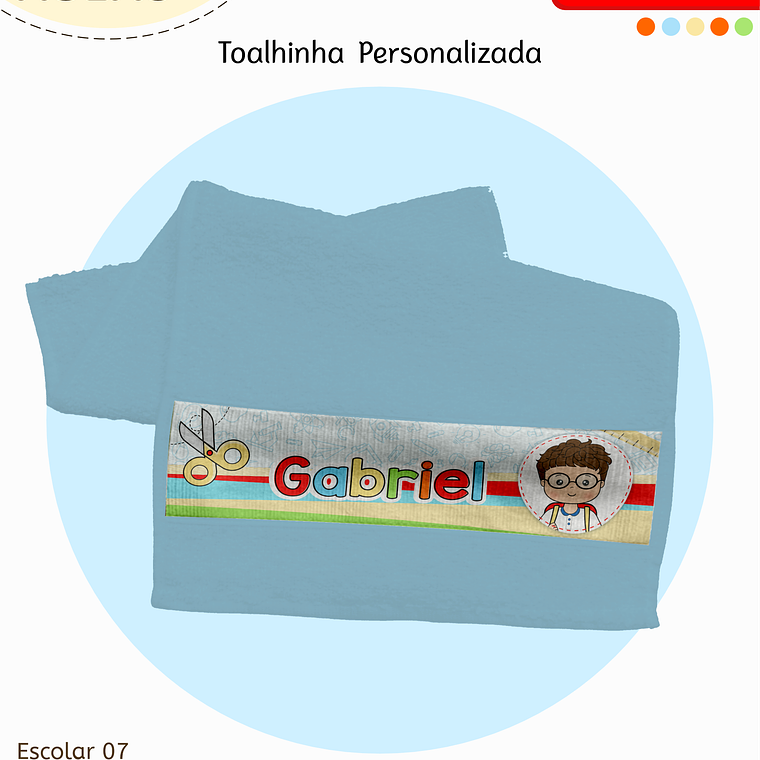 Arquivo Encadernação Kit Escolar - Aluninhos 12