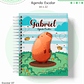 Arquivo Encadernação Kit Escolar - Capivara - Thumbnail 10