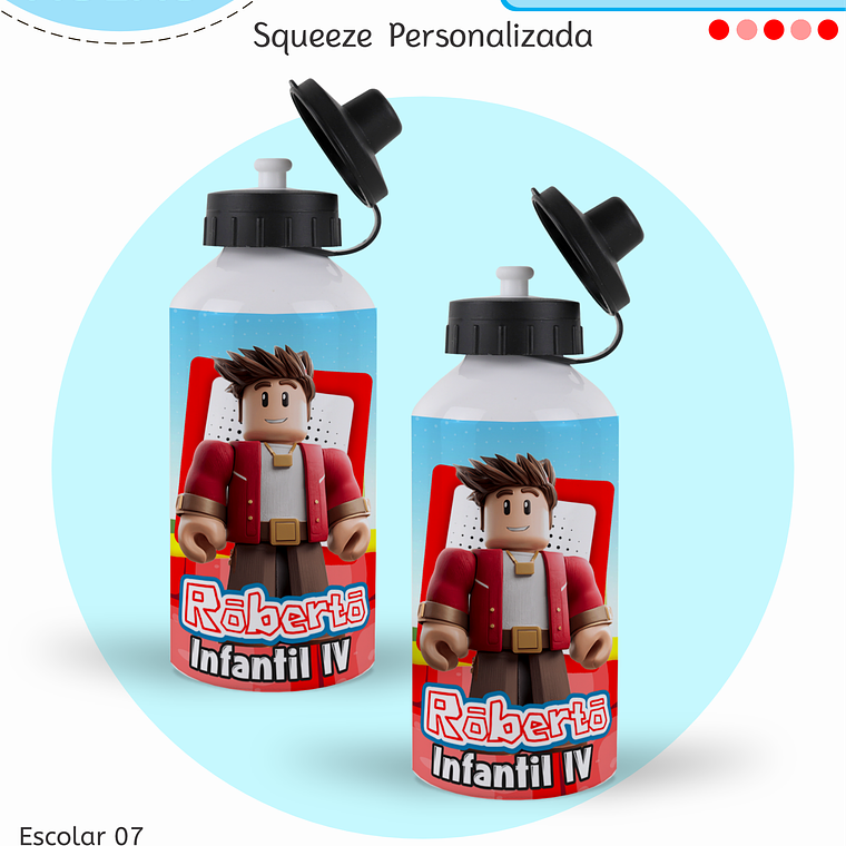 Arquivo Encadernação Kit Escolar - Roblox 13