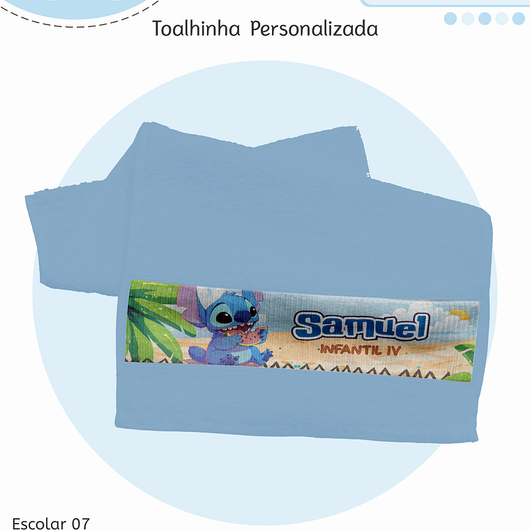 Arquivo Encadernação Kit Escolar - Stitch 9