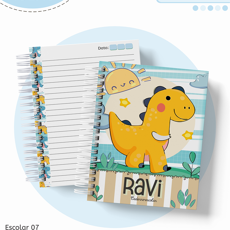 Arquivo Encadernação Kit Escolar - Cristão Menino 13