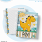 Arquivo Encadernação Kit Escolar - Dino - Thumbnail 12