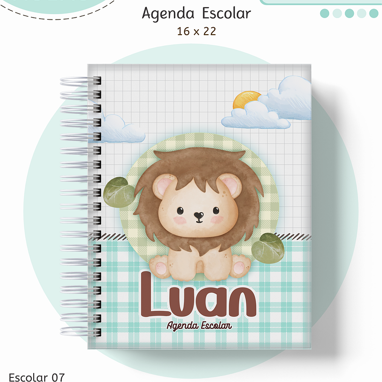 Arquivo Encadernação Kit Escolar - Bichinhos 4