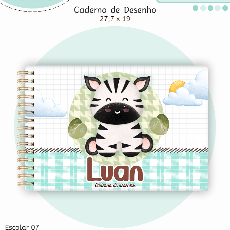 Arquivo Encadernação Kit Escolar - Bichinhos 5