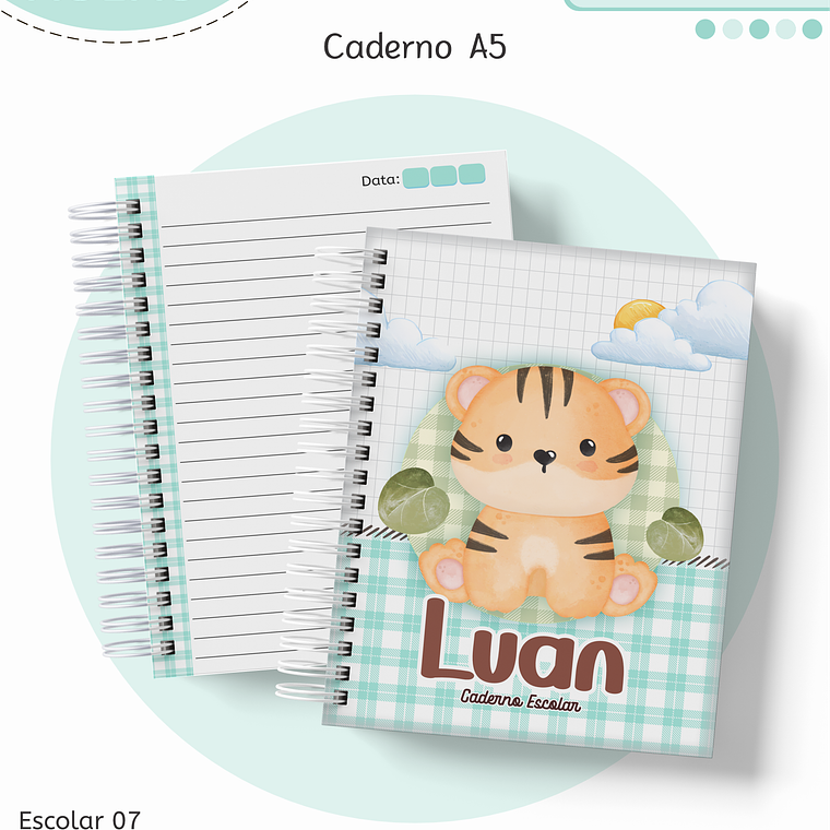 Arquivo Encadernação Kit Escolar - Bichinhos 6